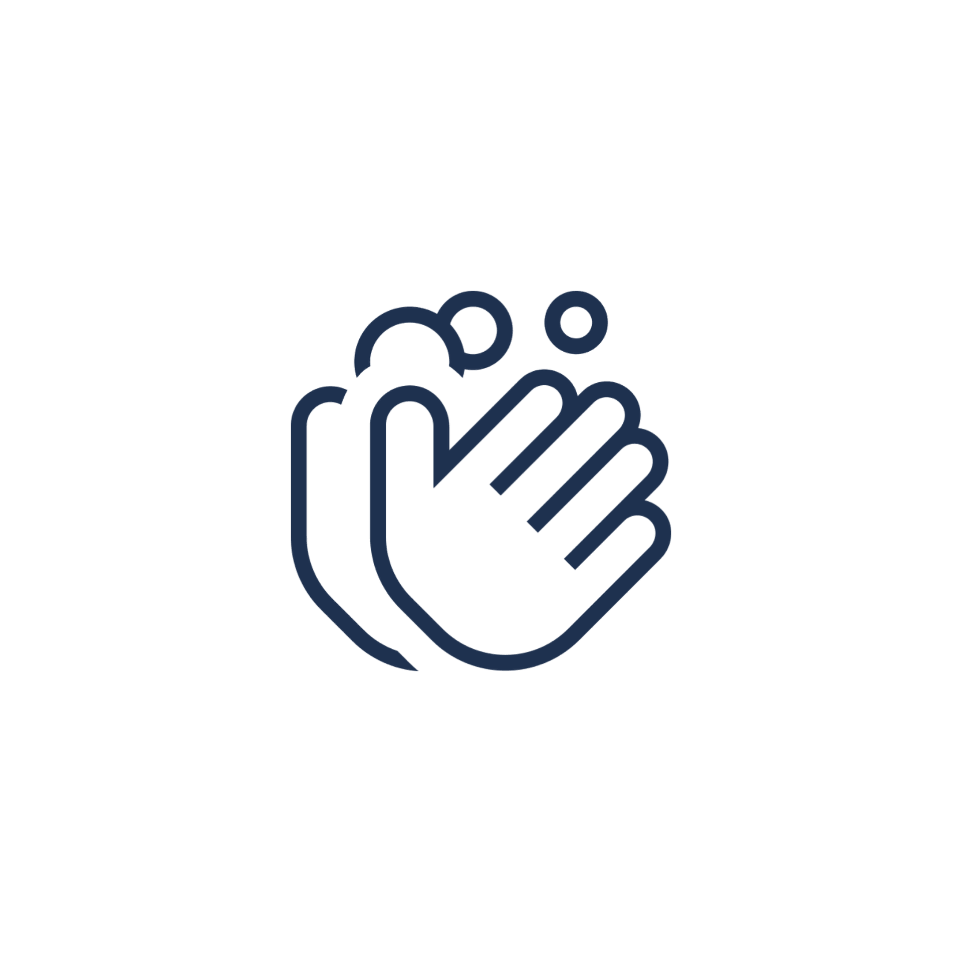 icon of hand washing