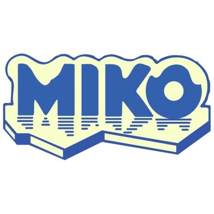 old logo of miko ice cream