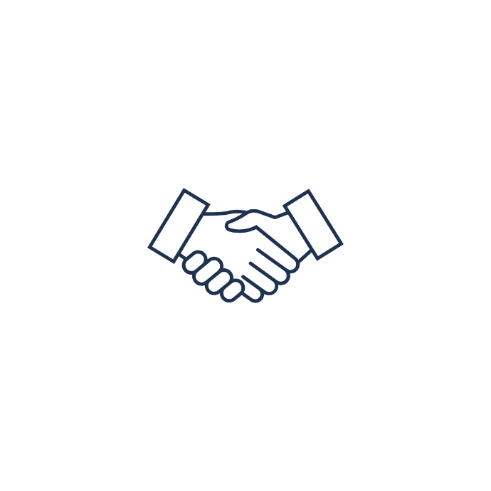 icon of shake hand